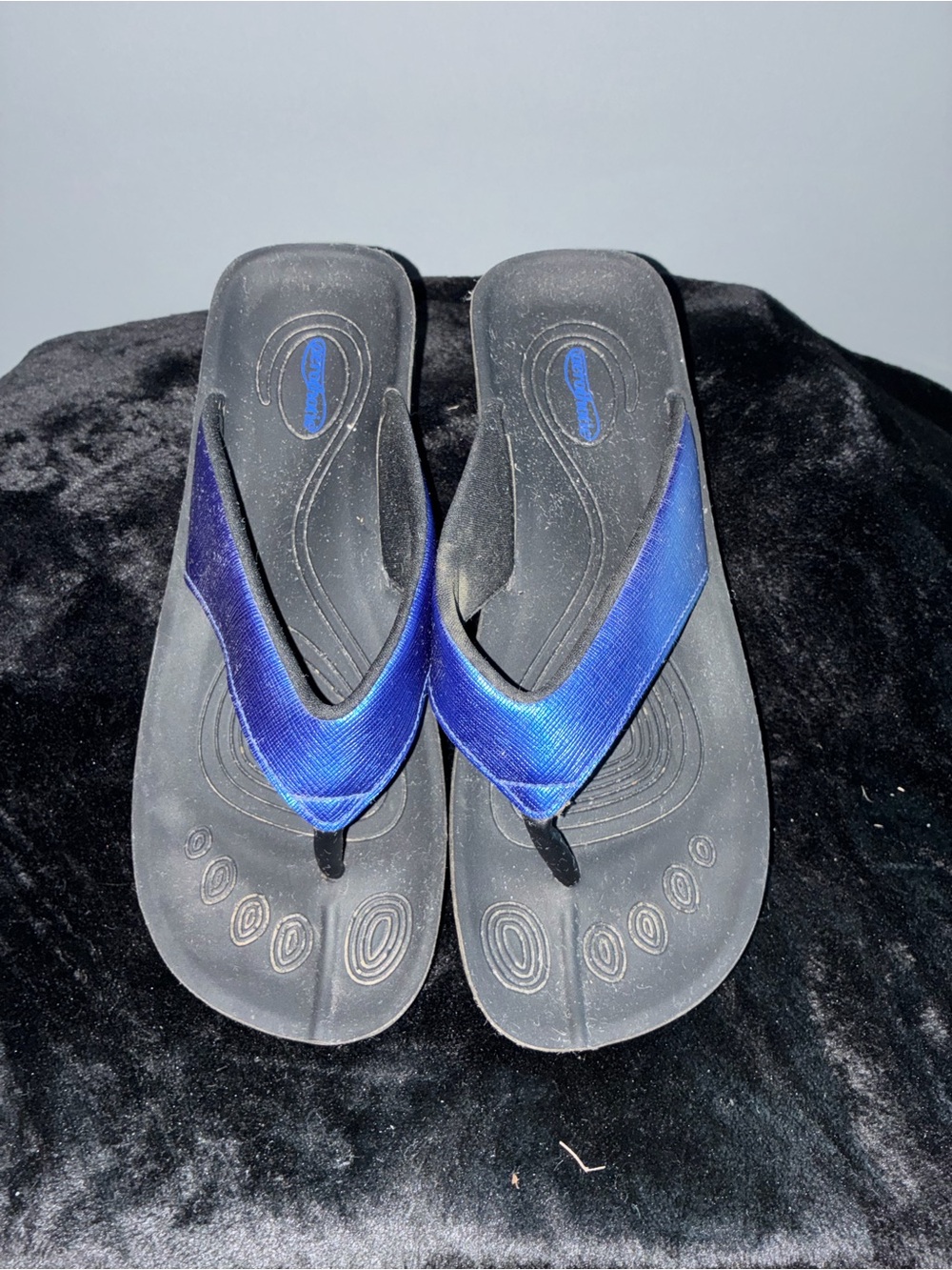 Aerothotic Blue Women’s Flip Flop Sandals -Size 8